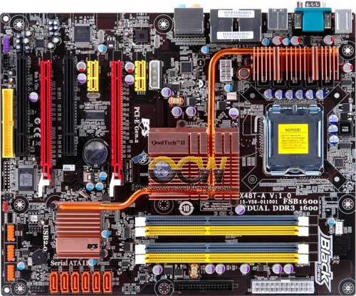 GIGABYTE X48T-DG6 マザーボード DDR3対応 Gigabyte GA-X48T-DQ6 | bit-tech.net