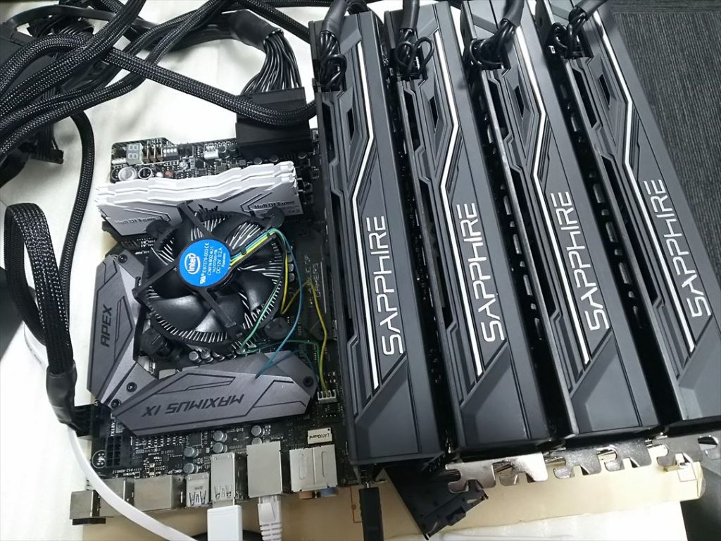 例のグラボ　Sapphire RX 470グラボ